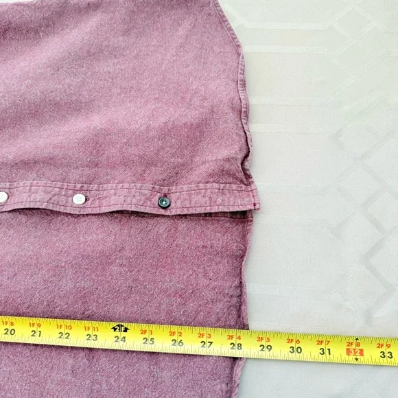 Taylor Stitch Men's Short Sleeve Shirt Organic Cotton Hemp Blend Size 42 or L - Picture 6 of 6